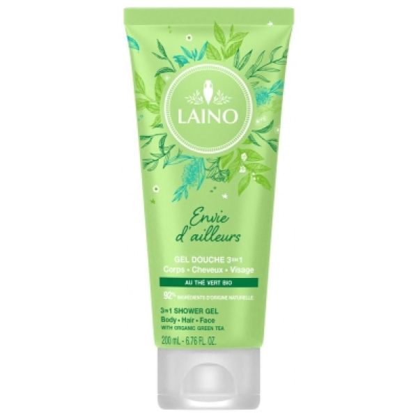 Gel Douche 3en1 Hydratant au Thé Vert - 200ml