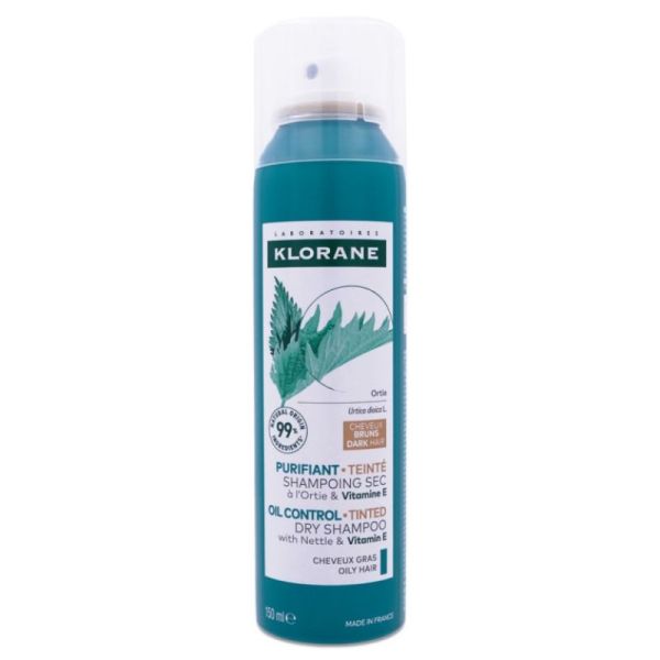 Shampooing sec teinté à l'Ortie et Vitamine E 150 ml