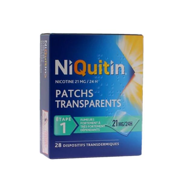 21 mg/24 h dispositifs transdermiques x28