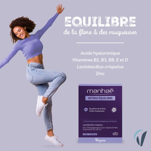 Manhaé Intima Équilibre 15+ 30 Gélules