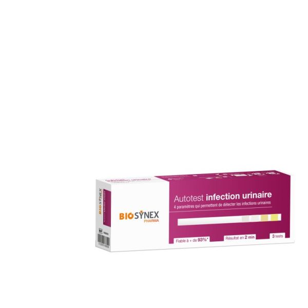 Exacto Test Infection urinaires 4 paramètres x3 Tests