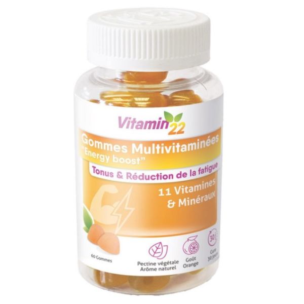 Vitamin'22 Multivitaminé 60 Gummies
