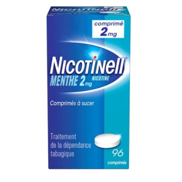 Nicotinell Comprimés Menthe 2mg 96 comprimés