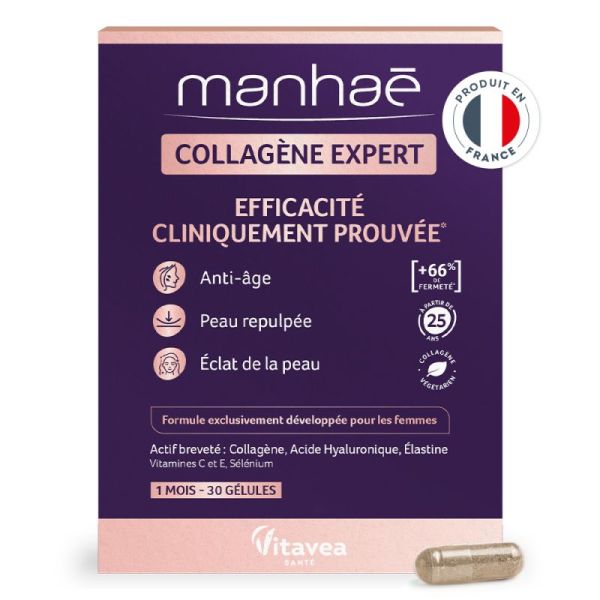 Manhaé Collagène Expert 30 Gélules
