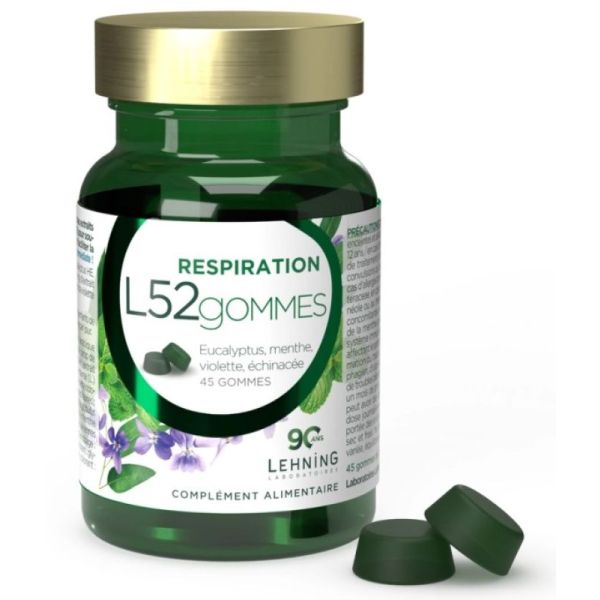 L52Gommes Respiration 45 unités