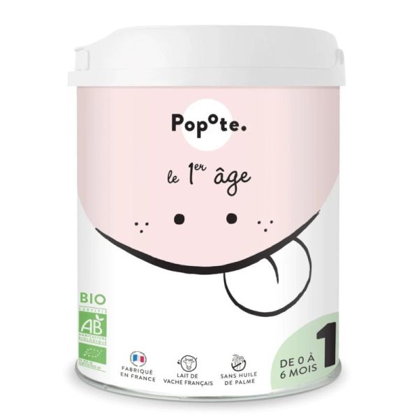 Lait infantile bio 1er âge 0-6 mois 800 g