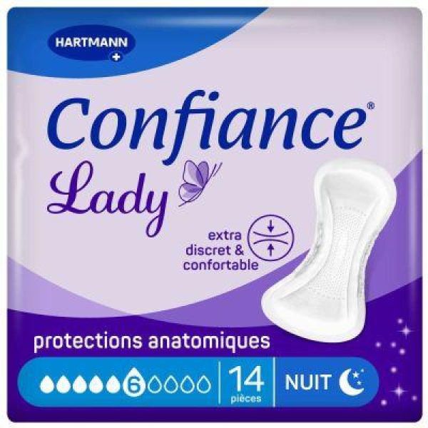 Confiance Lady 6G Nuit Sachet 14