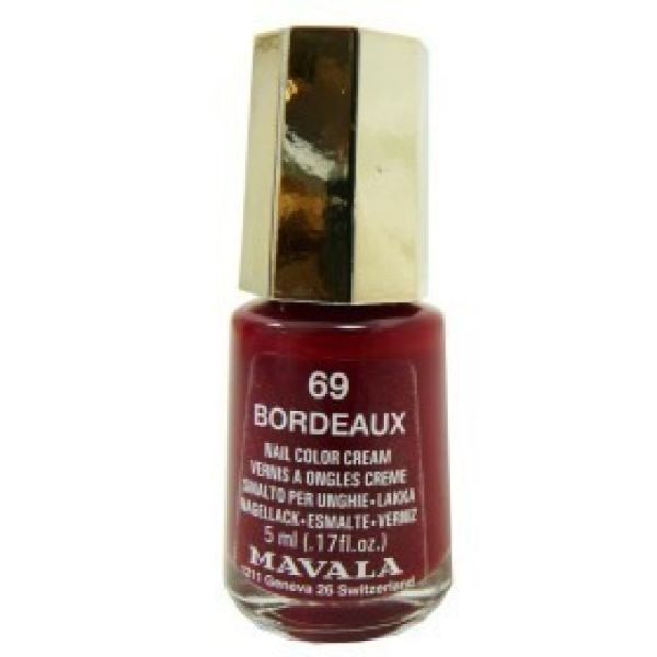Mini Color Vernis à Ongles Crème 5 ml Couleur : 69 : Bordeaux