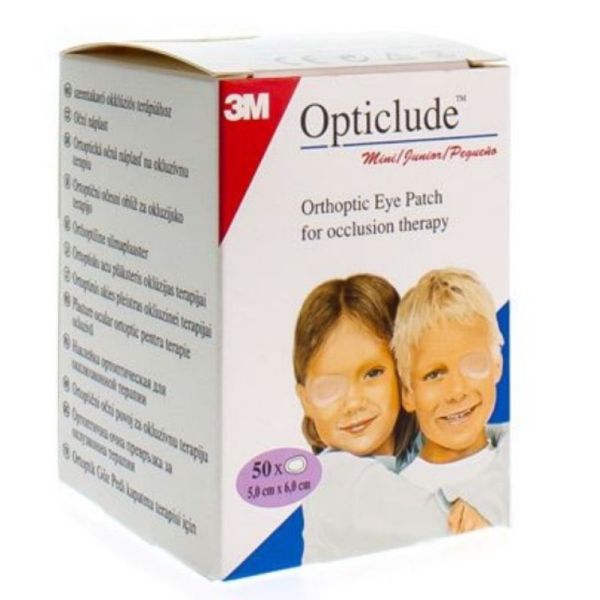 Opticlude Pansement Oculaire Mini Chair 6cm x 5cm 50 unités