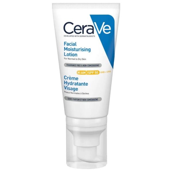 Crème Hydratante Visage SPF50 52 ml