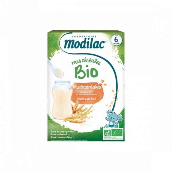 Céréales Multicéréales BIO 6+ - Boite 250 g