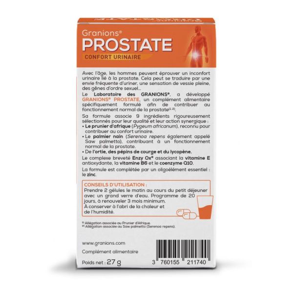 Prostate 40 gélules