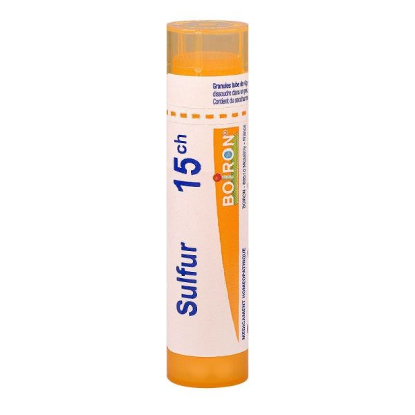 SULFUR 15CH TUBE BOIRON