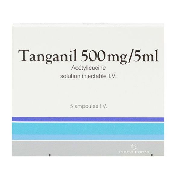 Tanganil 500 mg / 5 ml solution injectable I.V. 5 ampoules