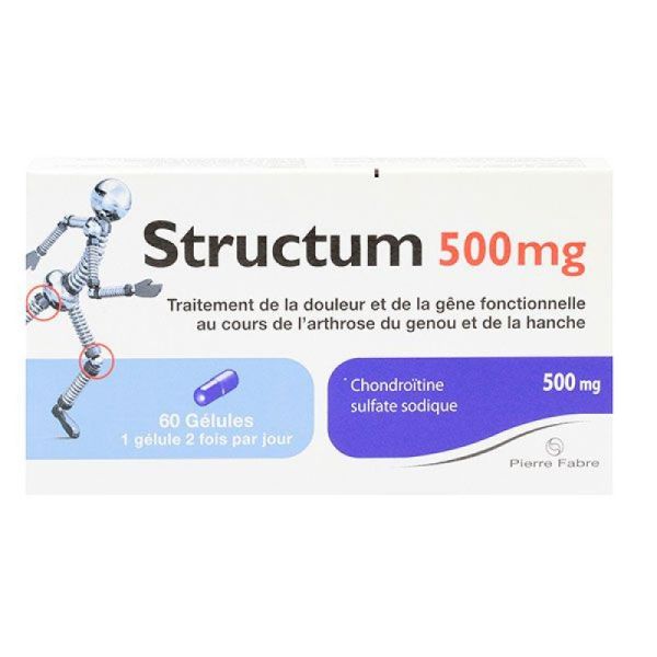 Structum 500 mg 60 gélules