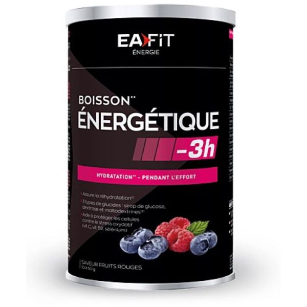 Boisson Energétique -3h Fruits Rouges 500g