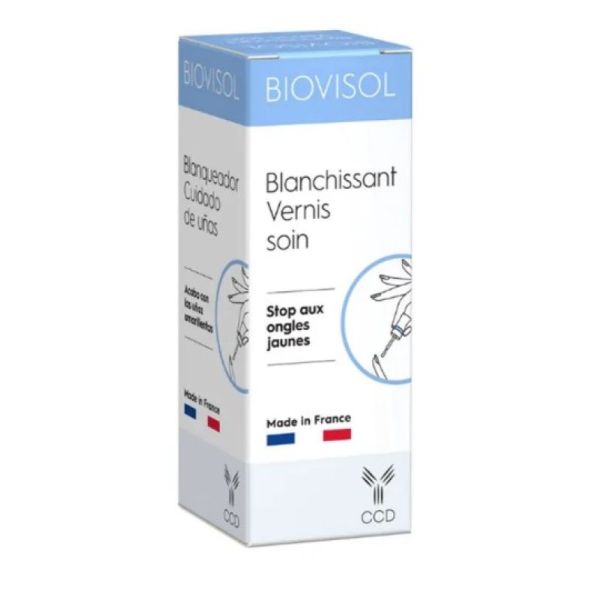 Biovisol Blanchissant Soin correcteur ongles jaunes 10ml