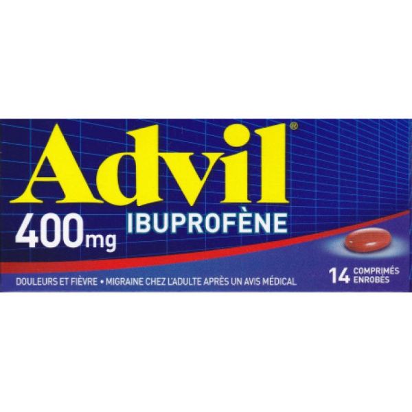 Advil 400 mg - 14 comprimés enrobés