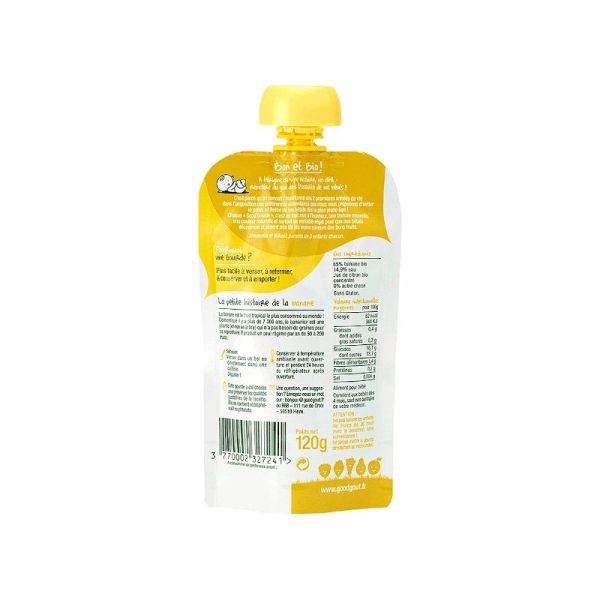 Good Goût Gourde Banane 120g