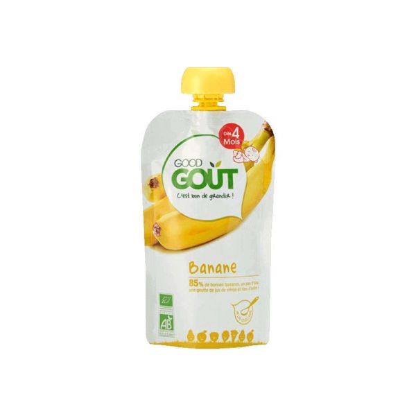 Good Goût Gourde Banane 120g