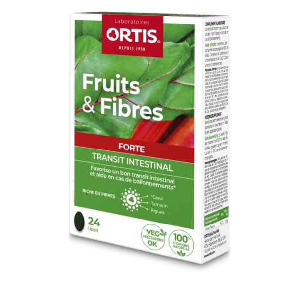 Fruits & Fibres Forte - 2 x 12 comprimés