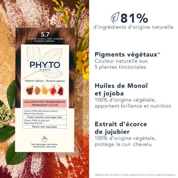 COLOR - 5,7 Châtain Clair Marron