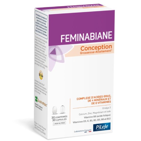 Feminabiane conception 30 comprimés & 30 capsules