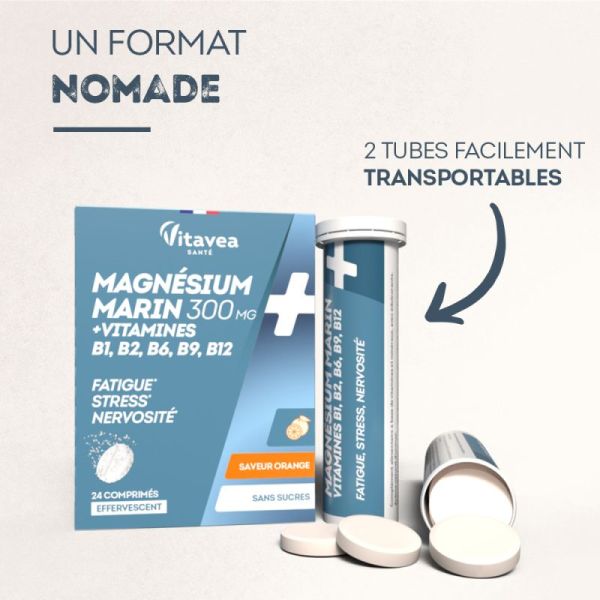 Magnésium & vitamines détente 24 comprimés