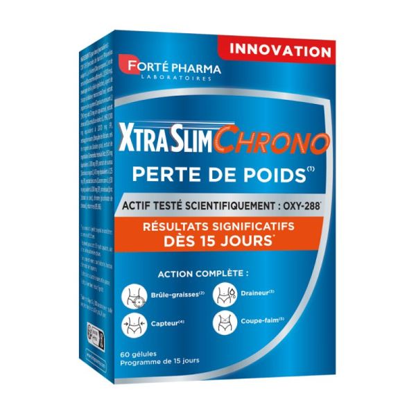 XtraSlim Chrono Perte de Poids 60 Gélules