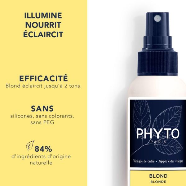 Spray Lumière Eclaircissant Cheveux Blonds Clairs à Foncés 150ml