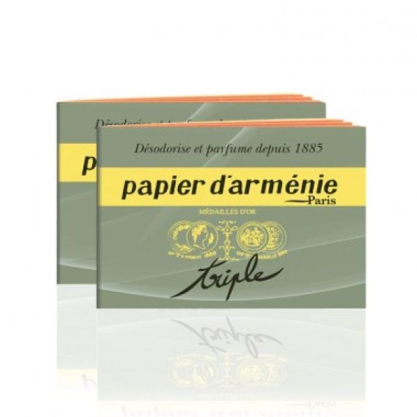 Carnet triple 12 feuillets