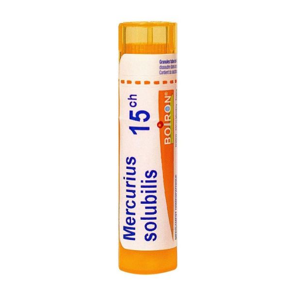 MERCURIUS SOLUBILIS 15CH TUBE BOIRON