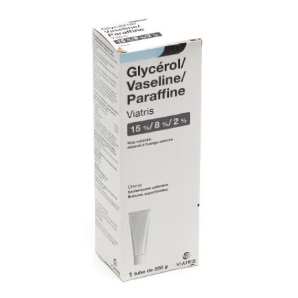 Glycerol Vaseline Paraffine Crème 250g