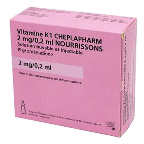 Vit K1 Chp 2mg B/i Amp0,2ml 1