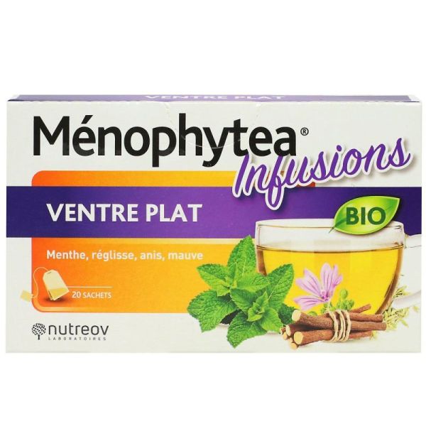 Menophytea Silhouette Infusion Ventre Plat 20 sachets