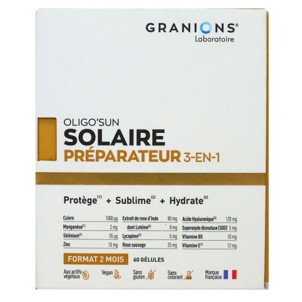 Oligo'Sun Préparateur Solaire 3 en 1