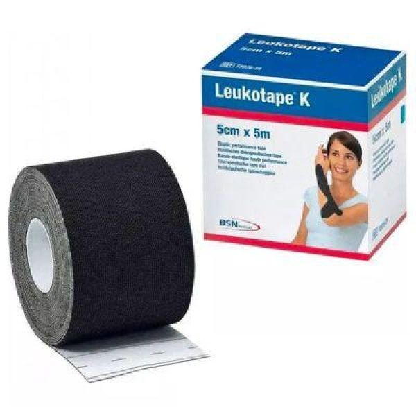 Leukotape K Bd 5cmx5m Noi Bt1