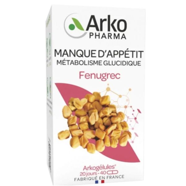 Arkogélules - Fenugrec 40 gélules