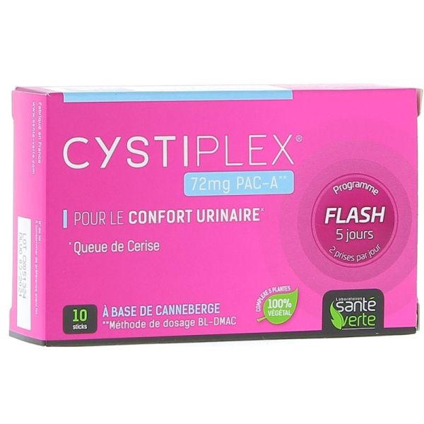 Cystiplex Confort Urinaire 10 Sticks