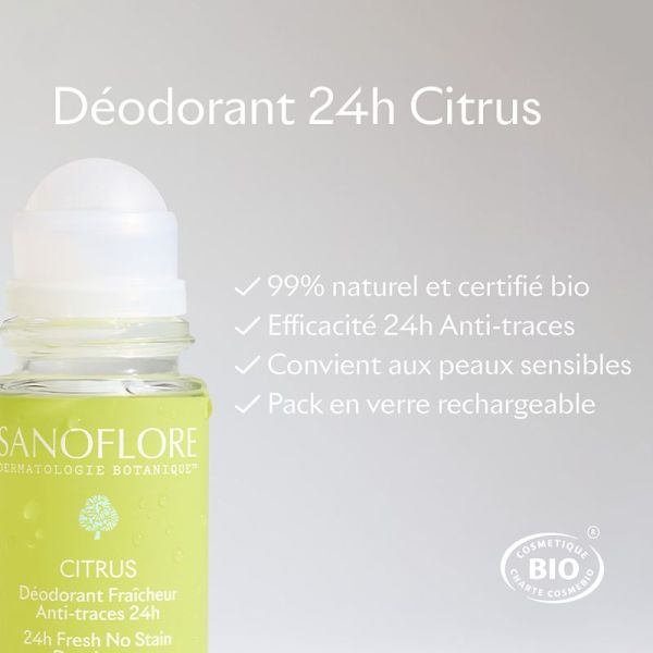 CITRUS 24H LOT 2 DEODORANTS - 2*50 ML