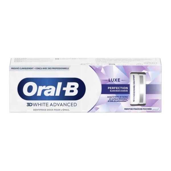 3D White Advanced Luxe Perfection Dentifrice 75 ml