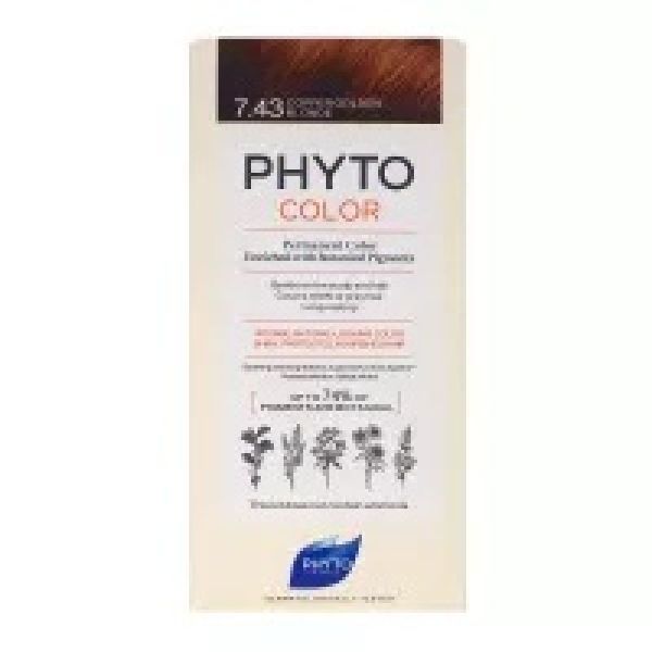 Phytocolor 7.43 Blond Cuivre Dore