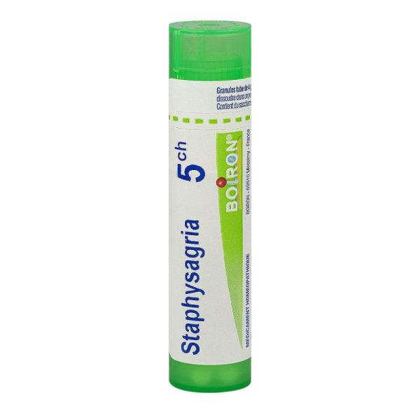 Staphysagria tube granules 5 CH