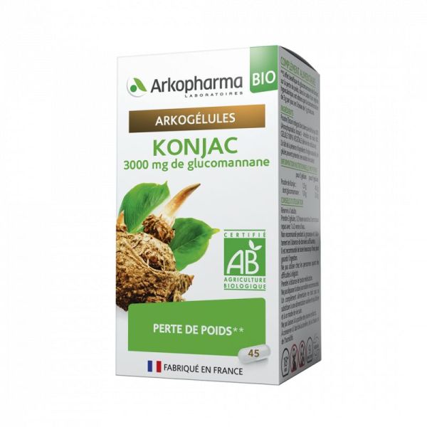 Arkogélules - Konjac BIO - 45 gélules