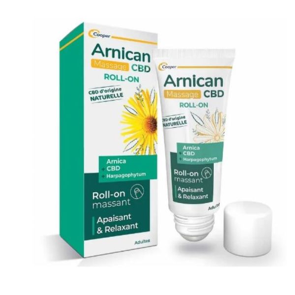 Roll-on CBD & arnica apaisant & relaxant 50ml
