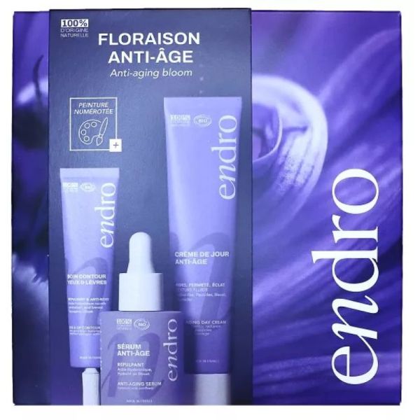 Coffret Noël Floraison Anti-âge 3 soins