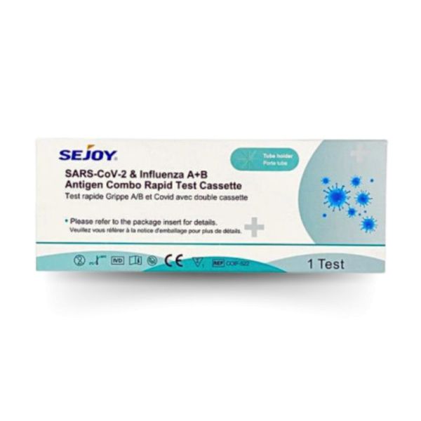 Autotest Grippe/COVID-19 - Boite de 1 test