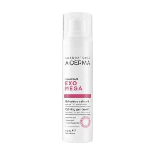 A-Derma Exomega Visage Gel-Crème Calmant 40 ml