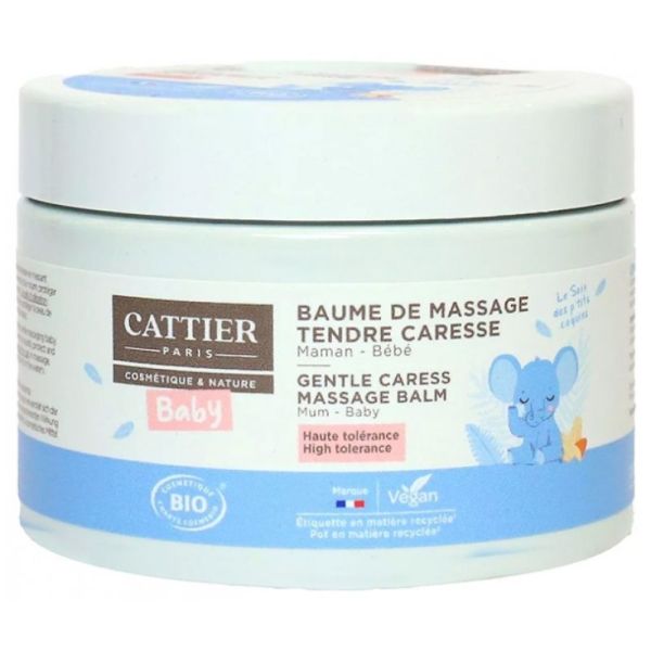 Baume de massage Tendre Caresse Bio 100 g