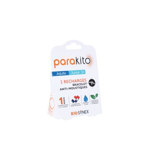 2 Recharges Bracelet Anti-Moustiques